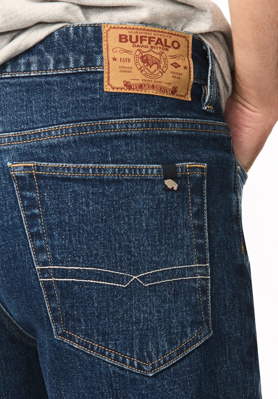 Indigo - Creased And Sanded