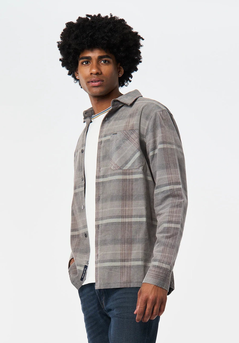 Gray Pinstripe